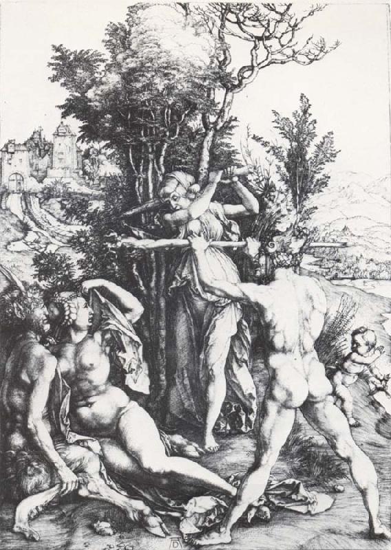 Albrecht Durer Hercules at the Crossroads